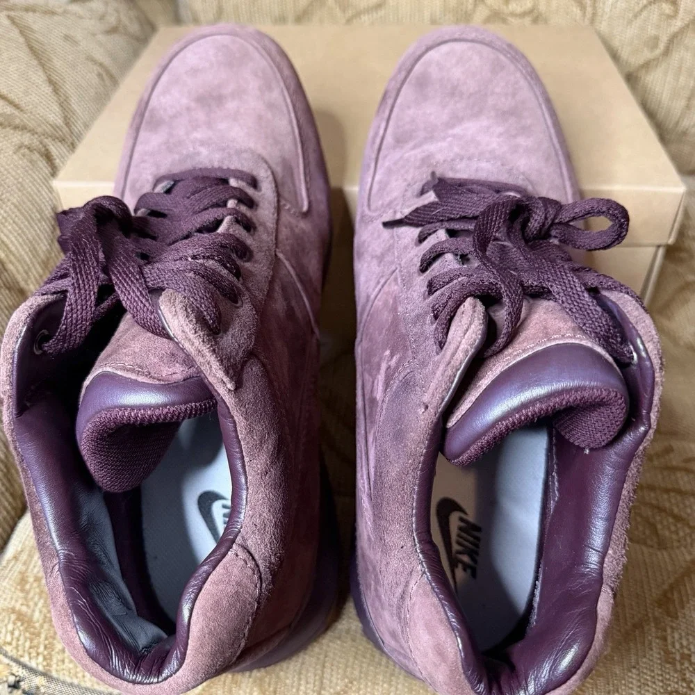 Nike Air Max Goadome Deep Burgundy Suede Men's Size 12
